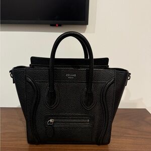 Celine Black Mini Bag